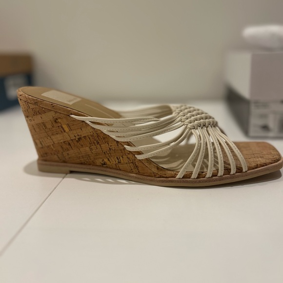 Dolce Vita Cork Wedge Sandal NIB - Picture 4 of 5